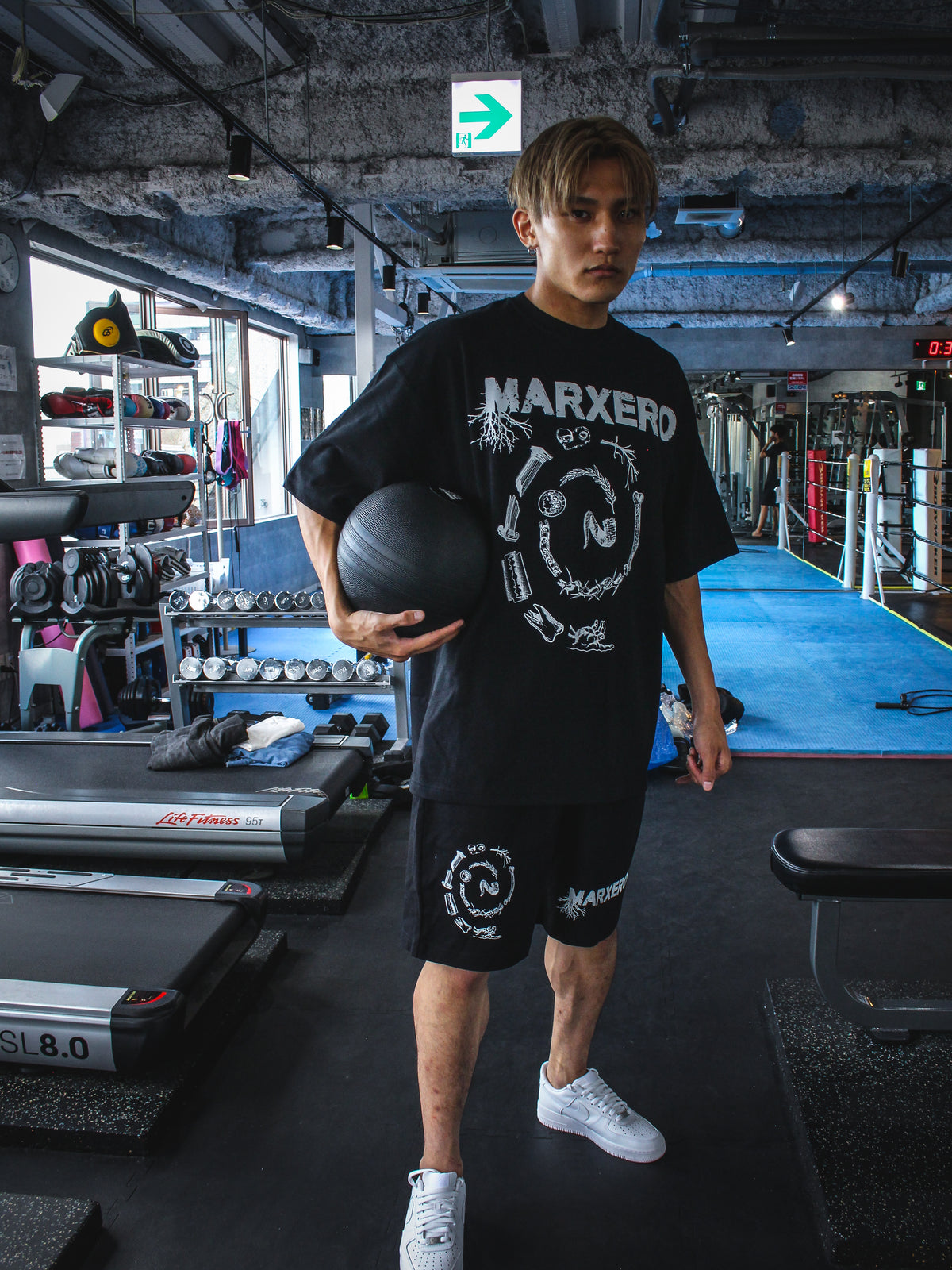 GURUGURU'' Long Sleeve Tee | Marxero｜マルセロ